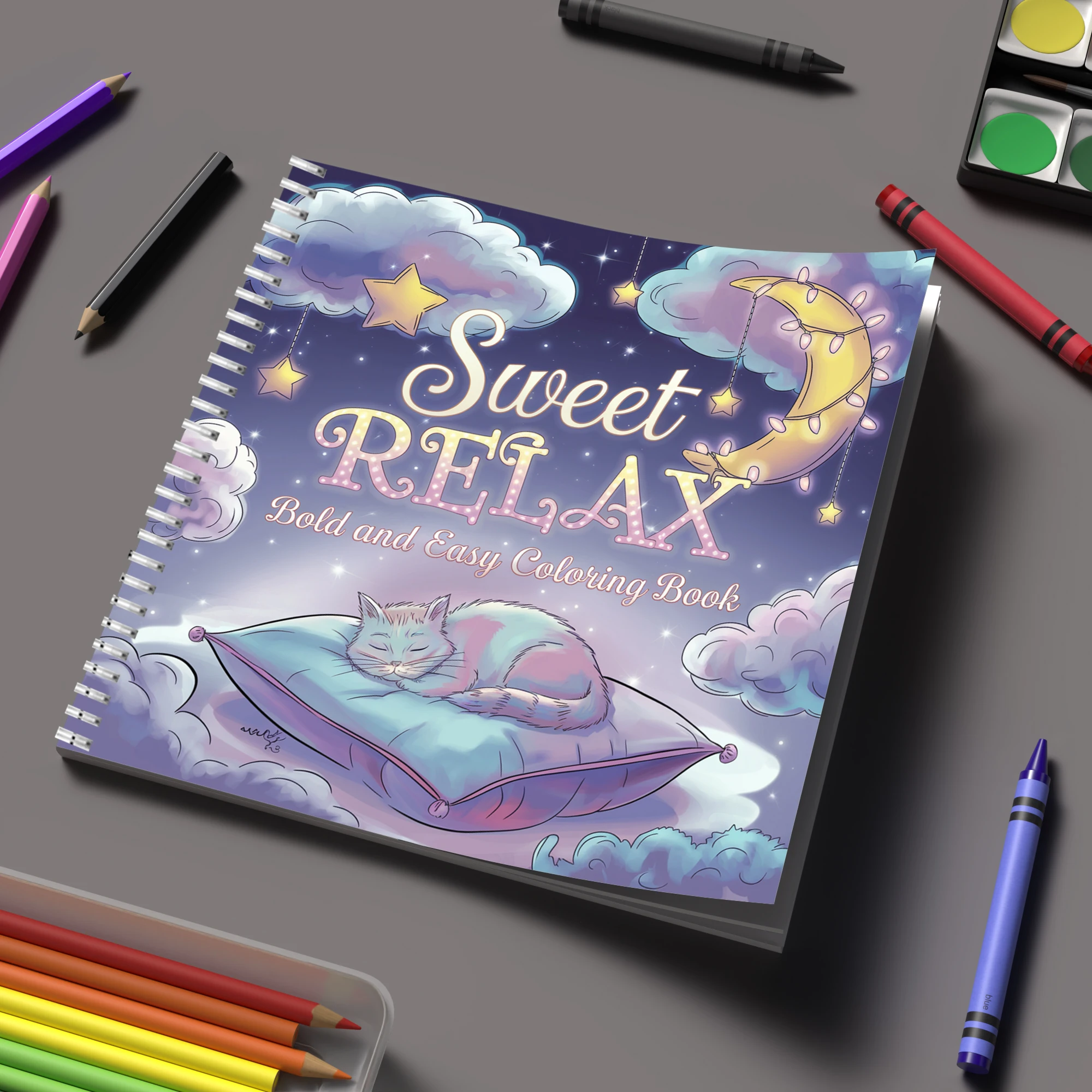 Libro da colorare Sweet Relax  - School Supplies recensione e prezzo