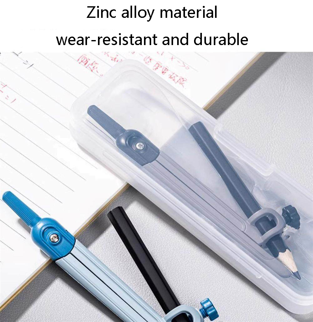 Set di 3 Pezzi per Geometria M - Math Geometry Set With Compass recensione e prezzo