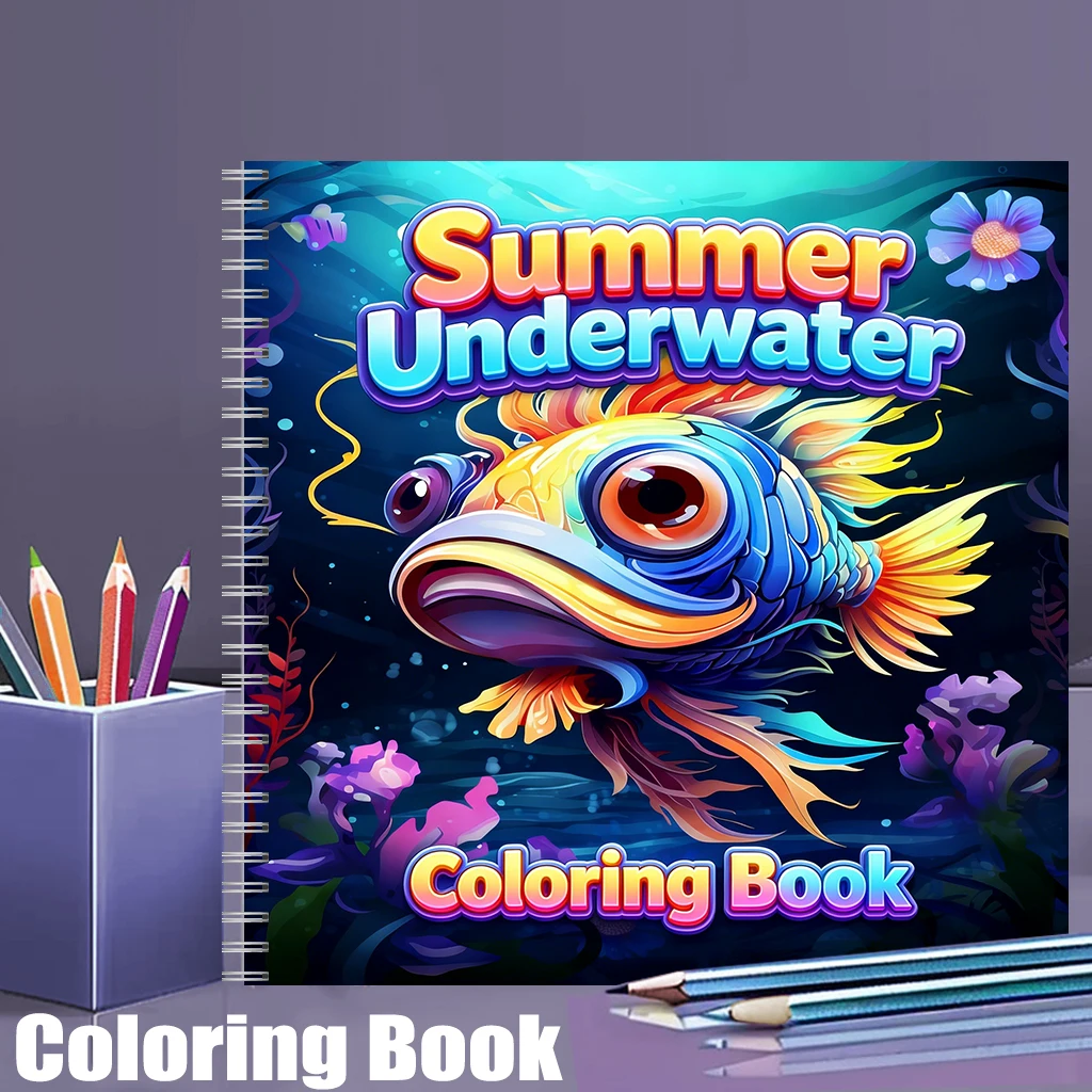 Libro da colorare subacqueo es - School Supplies recensione e prezzo